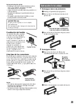 Предварительный просмотр 47 страницы Sony CDX-GT800D Operating Instructions Manual