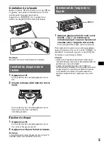 Предварительный просмотр 27 страницы Sony CDX-GT805DX - Cd Receiver Operating Instructions Manual