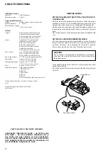 Preview for 2 page of Sony CDX-GT81UW - Usb Receiver Service Manual