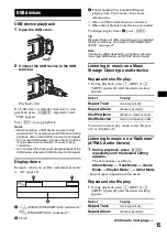 Preview for 15 page of Sony CDX-GT828U Operating Instructions Manual