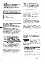 Preview for 28 page of Sony CDX-GT828U Operating Instructions Manual