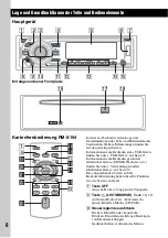 Preview for 34 page of Sony CDX-GT828U Operating Instructions Manual