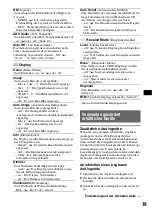 Preview for 45 page of Sony CDX-GT828U Operating Instructions Manual