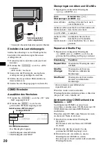 Preview for 46 page of Sony CDX-GT828U Operating Instructions Manual