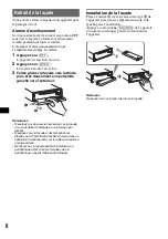 Preview for 62 page of Sony CDX-GT828U Operating Instructions Manual