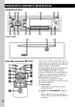 Preview for 64 page of Sony CDX-GT828U Operating Instructions Manual