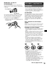 Preview for 77 page of Sony CDX-GT828U Operating Instructions Manual