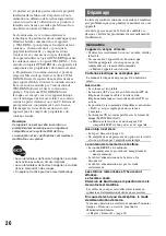 Preview for 82 page of Sony CDX-GT828U Operating Instructions Manual