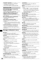 Preview for 112 page of Sony CDX-GT828U Operating Instructions Manual