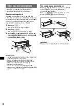 Preview for 118 page of Sony CDX-GT828U Operating Instructions Manual