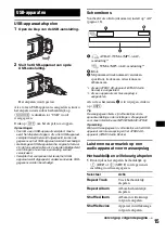 Preview for 127 page of Sony CDX-GT828U Operating Instructions Manual