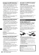 Preview for 134 page of Sony CDX-GT828U Operating Instructions Manual