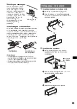 Preview for 135 page of Sony CDX-GT828U Operating Instructions Manual