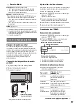 Предварительный просмотр 41 страницы Sony CDX-GT870US Operating Instructions Manual