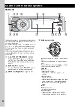 Preview for 6 page of Sony CDX-GT920U Operating Instructions Manual