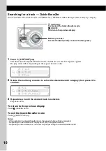 Preview for 10 page of Sony CDX-GT920U Operating Instructions Manual