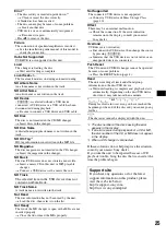 Preview for 25 page of Sony CDX-GT920U Operating Instructions Manual