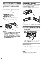 Предварительный просмотр 36 страницы Sony CDX-GT929U Operating Instructions Manual