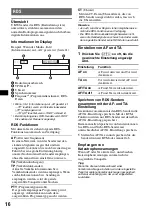 Предварительный просмотр 46 страницы Sony CDX-GT929U Operating Instructions Manual