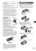 Предварительный просмотр 57 страницы Sony CDX-GT929U Operating Instructions Manual