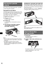 Предварительный просмотр 98 страницы Sony CDX-GT929U Operating Instructions Manual