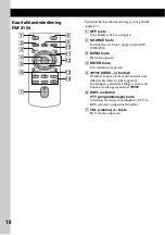 Предварительный просмотр 132 страницы Sony CDX-GT929U Operating Instructions Manual