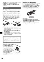 Предварительный просмотр 148 страницы Sony CDX-GT929U Operating Instructions Manual