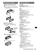 Предварительный просмотр 149 страницы Sony CDX-GT929U Operating Instructions Manual