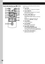 Предварительный просмотр 40 страницы Sony CDX-GT930UI - Fm/am Compact Disc Player Operating Instructions Manual