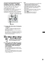 Предварительный просмотр 43 страницы Sony CDX-GT930UI - Fm/am Compact Disc Player Operating Instructions Manual