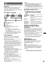 Предварительный просмотр 45 страницы Sony CDX-GT930UI - Fm/am Compact Disc Player Operating Instructions Manual