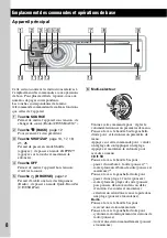 Предварительный просмотр 70 страницы Sony CDX-GT930UI - Fm/am Compact Disc Player Operating Instructions Manual