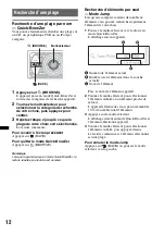 Предварительный просмотр 74 страницы Sony CDX-GT930UI - Fm/am Compact Disc Player Operating Instructions Manual