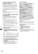 Предварительный просмотр 78 страницы Sony CDX-GT930UI - Fm/am Compact Disc Player Operating Instructions Manual