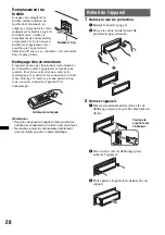 Предварительный просмотр 90 страницы Sony CDX-GT930UI - Fm/am Compact Disc Player Operating Instructions Manual