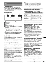 Предварительный просмотр 109 страницы Sony CDX-GT930UI - Fm/am Compact Disc Player Operating Instructions Manual