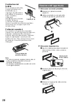 Предварительный просмотр 122 страницы Sony CDX-GT930UI - Fm/am Compact Disc Player Operating Instructions Manual