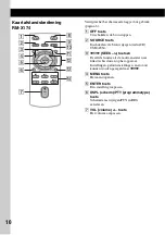 Предварительный просмотр 136 страницы Sony CDX-GT930UI - Fm/am Compact Disc Player Operating Instructions Manual