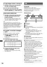 Предварительный просмотр 140 страницы Sony CDX-GT930UI - Fm/am Compact Disc Player Operating Instructions Manual