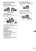 Предварительный просмотр 151 страницы Sony CDX-GT930UI - Fm/am Compact Disc Player Operating Instructions Manual