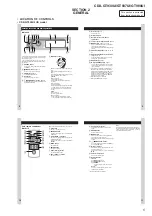 Предварительный просмотр 5 страницы Sony CDX-GT930UI - Fm/am Compact Disc Player Service Manual