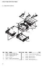 Предварительный просмотр 42 страницы Sony CDX-GT930UI - Fm/am Compact Disc Player Service Manual