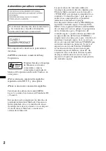 Предварительный просмотр 30 страницы Sony CDX-GT980UI Operating Instructions Manual