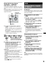 Предварительный просмотр 41 страницы Sony CDX-GT980UI Operating Instructions Manual