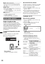 Предварительный просмотр 50 страницы Sony CDX-GT980UI Operating Instructions Manual