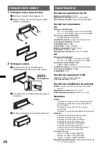 Предварительный просмотр 54 страницы Sony CDX-GT980UI Operating Instructions Manual