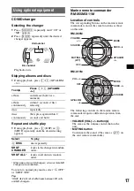 Предварительный просмотр 17 страницы Sony CDX-H905IP Operating Instructions Manual