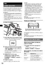 Предварительный просмотр 36 страницы Sony CDX-H905IP Operating Instructions Manual