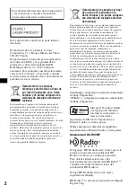 Предварительный просмотр 48 страницы Sony CDX-H905IP Operating Instructions Manual