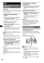 Предварительный просмотр 56 страницы Sony CDX-H905IP Operating Instructions Manual